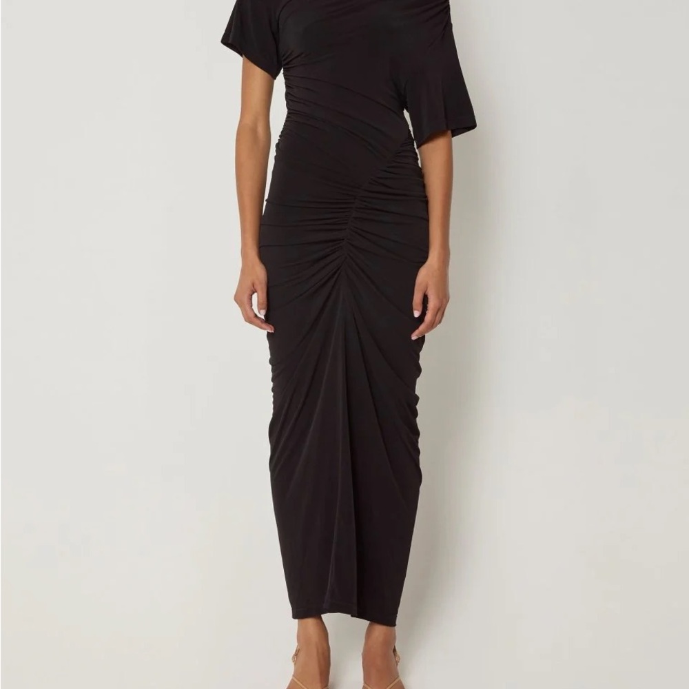 NWT Khy Asymmetrical Ruched Women's Dress